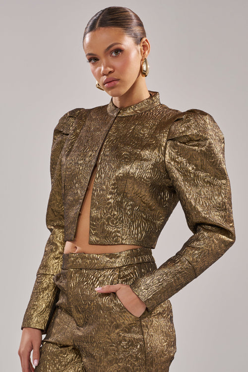 DAPHNE BROCADE BLAZER
